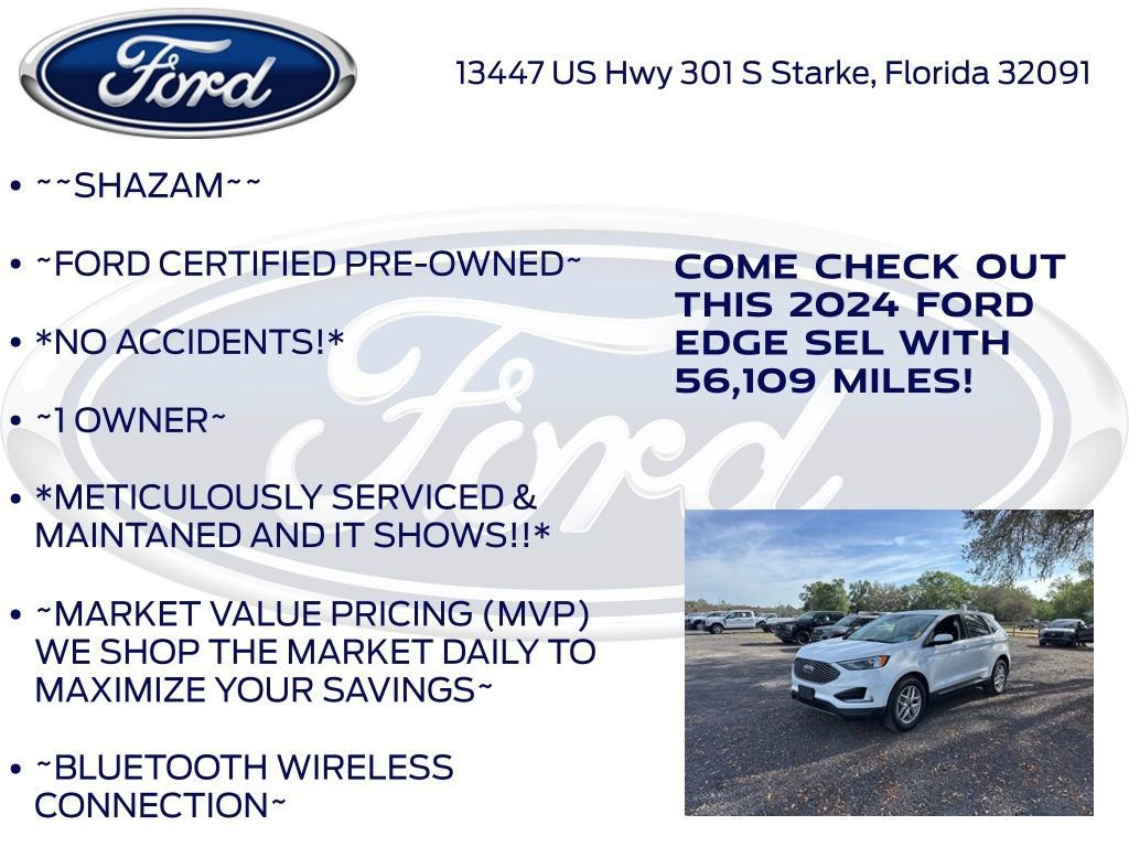 Certified 2024 Ford Edge SEL AWD/4WD image 10
