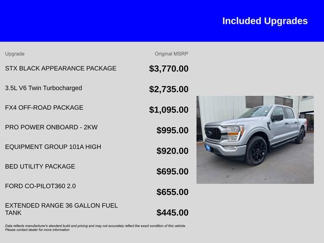 Certified 2022 Ford F150 XL w/ STX Black Appearance Package image 13