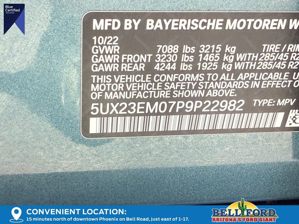 Used 2023 BMW X7 xDrive40i w/ Executive Package AWD/4WD image 34