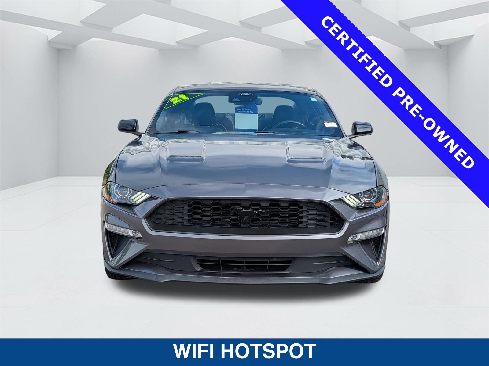 Certified 2021 Ford Mustang Premium w/ Black Accent Package RWD image 9