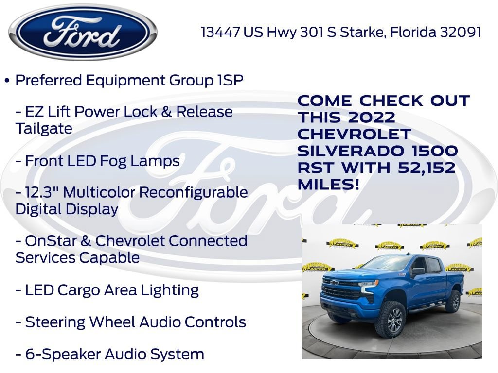 Used 2022 Chevrolet Silverado 1500 RST AWD/4WD image 30