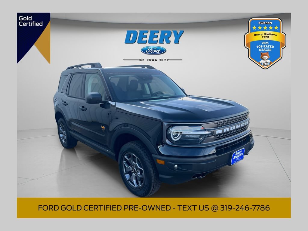 Certified 2024 Ford Bronco Sport Badlands AWD/4WD image 1