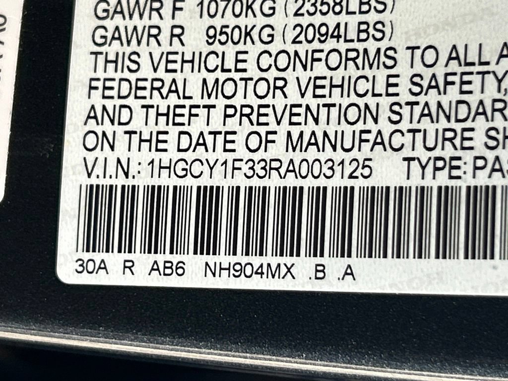Used 2024 Honda Accord EX image 39