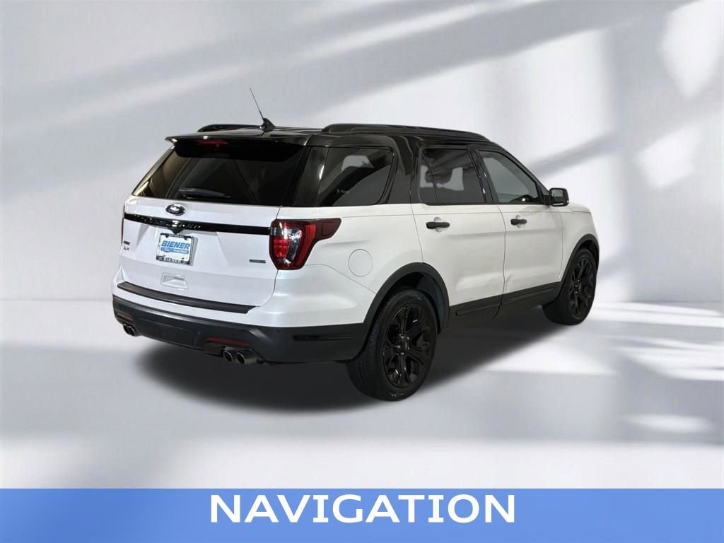 Certified 2019 Ford Explorer Sport w/ Equipment Group 401A AWD/4WD image 8