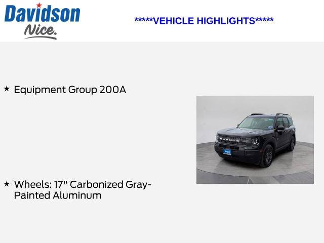 Certified 2025 Ford Bronco Sport Big Bend AWD/4WD image 5
