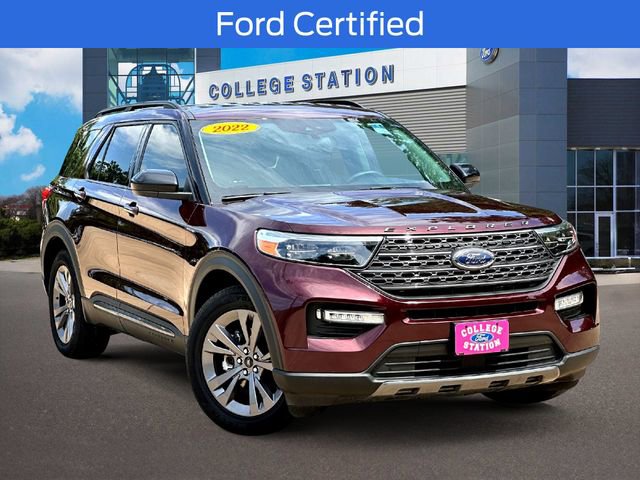 Certified 2022 Ford Explorer XLT w/ Equipment Group 202A