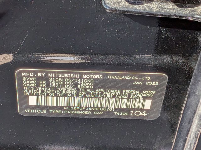 Used 2022 Mitsubishi Mirage G4 ES image 39