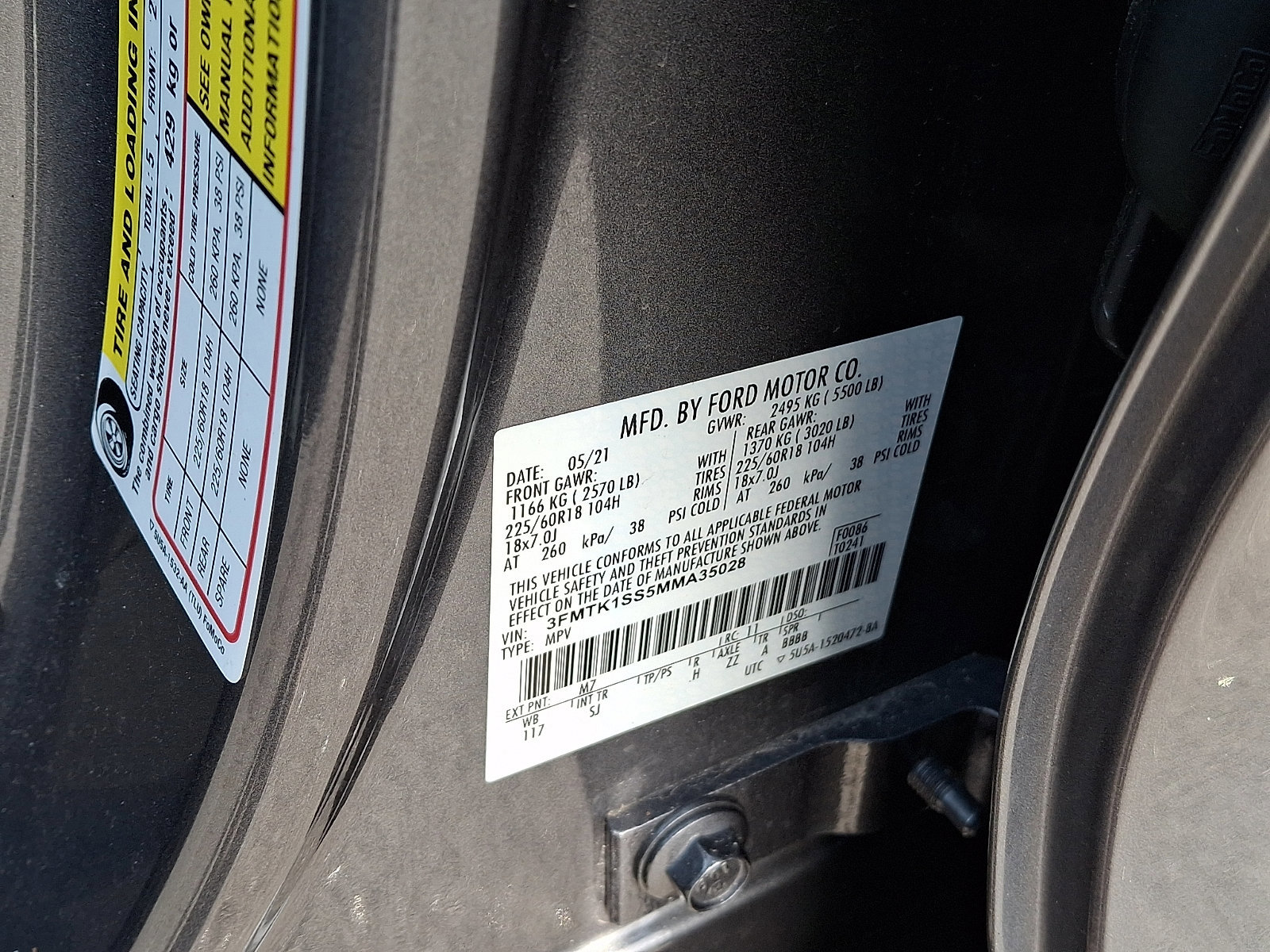 Certified 2021 Ford Mustang Mach-E Select w/ Comfort/Technology Package image 28