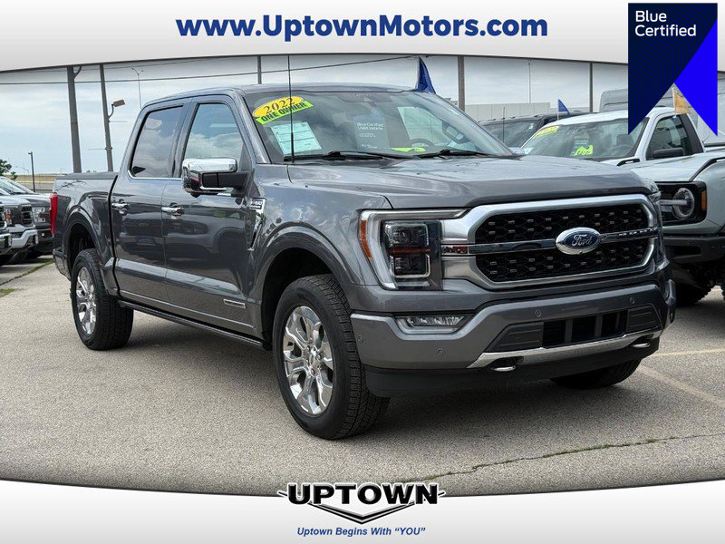 Certified 2022 Ford F150 Platinum w/ Equipment Group 701A High