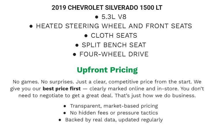 Used 2019 Chevrolet Silverado 1500 LT w/ All-Star Edition image 2