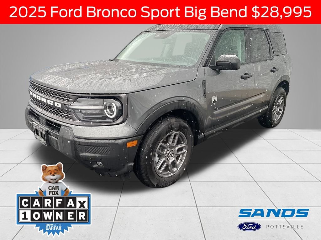 Certified 2025 Ford Bronco Sport Big Bend w/ Convenience Package image 1
