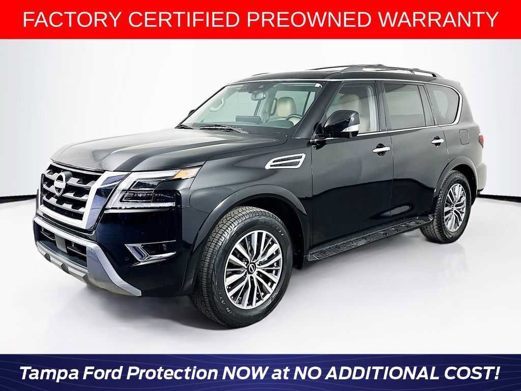 Used 2023 Nissan Armada SL w/ Captain's Chairs Package AWD/4WD image 1