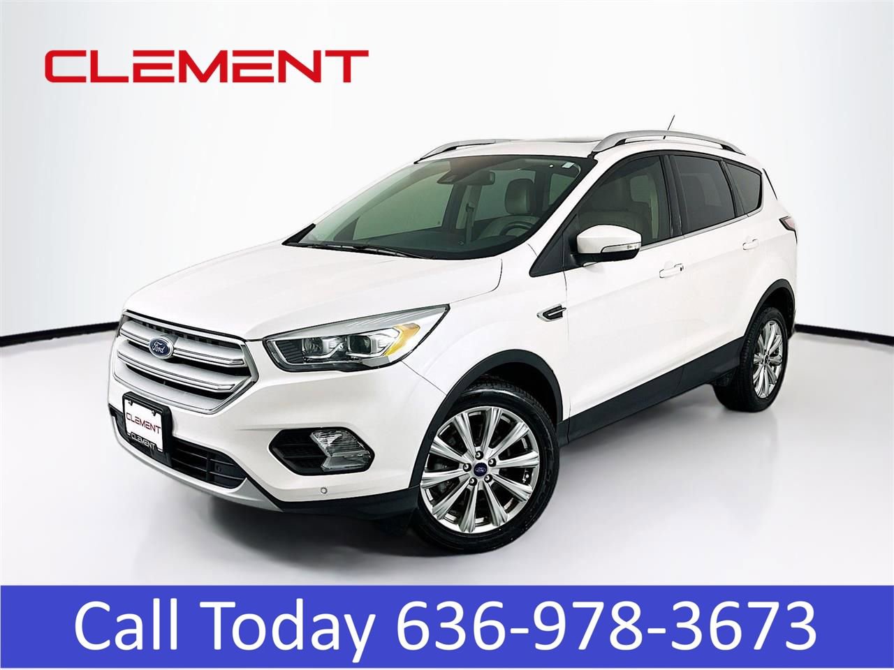 Certified 2018 Ford Escape Titanium w/ Ford Safe & Smart Package