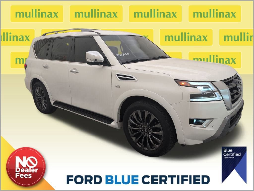 Used 2022 Nissan Armada Platinum w/ Captain's Chairs Package image 7