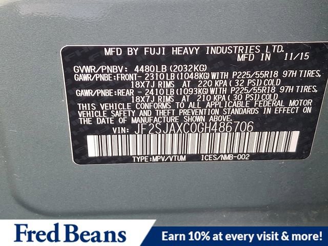 Used 2016 Subaru Forester 2.5i Touring w/ Eyesight & Navigation System image 28