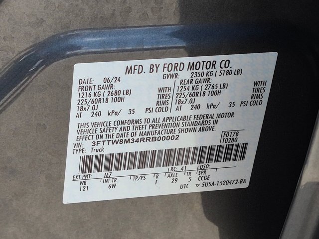 Certified 2024 Ford Maverick Lariat w/ Black Appearance Package FWD image 30