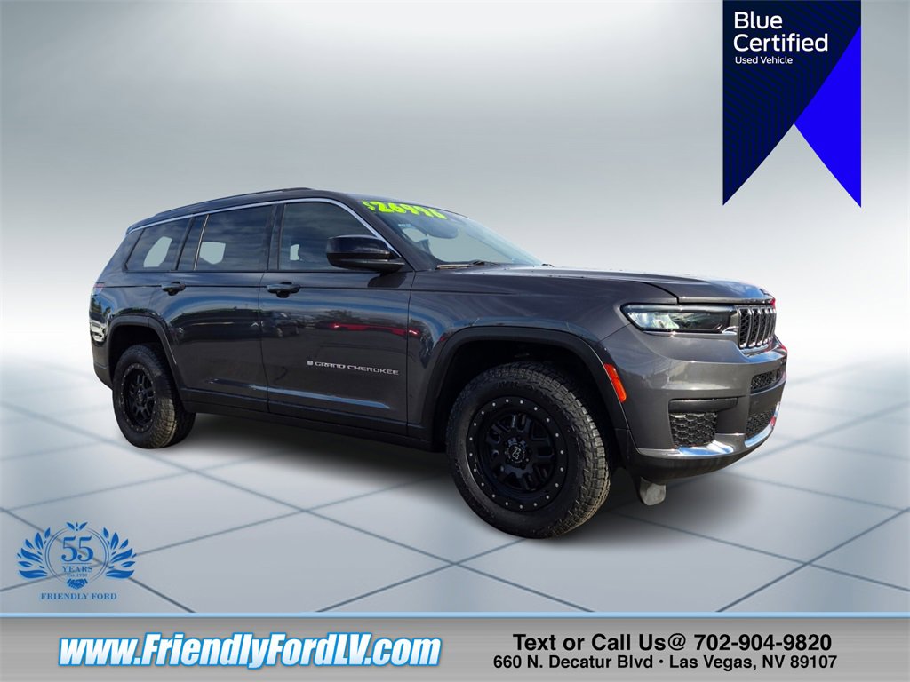 Used 2022 Jeep Grand Cherokee L Laredo w/ Luxury Tech Group I