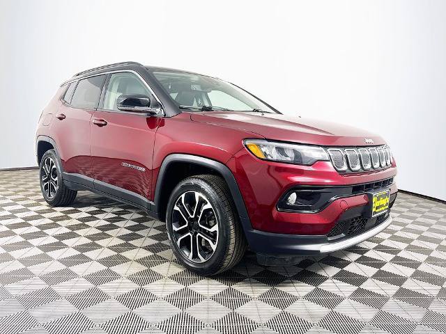Used 2022 Jeep Compass Limited w/ Sun and Sound Group AWD/4WD image 1