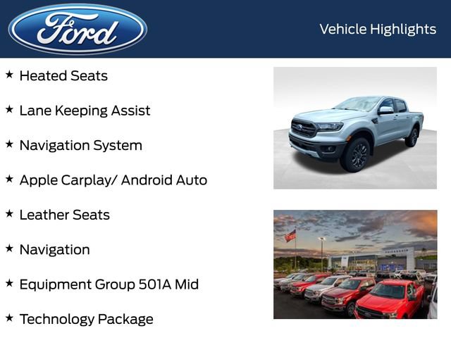 Certified 2019 Ford Ranger Lariat w/ Equipment Group 501A Mid AWD/4WD image 9
