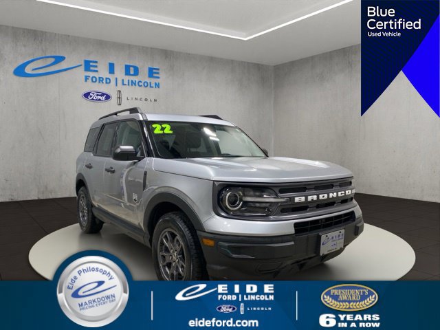 Certified 2022 Ford Bronco Sport Big Bend