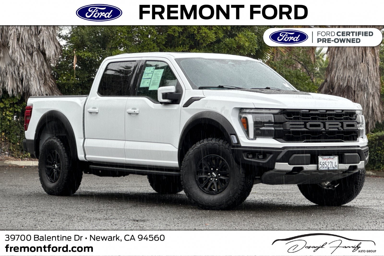 Certified 2025 Ford F150 Raptor