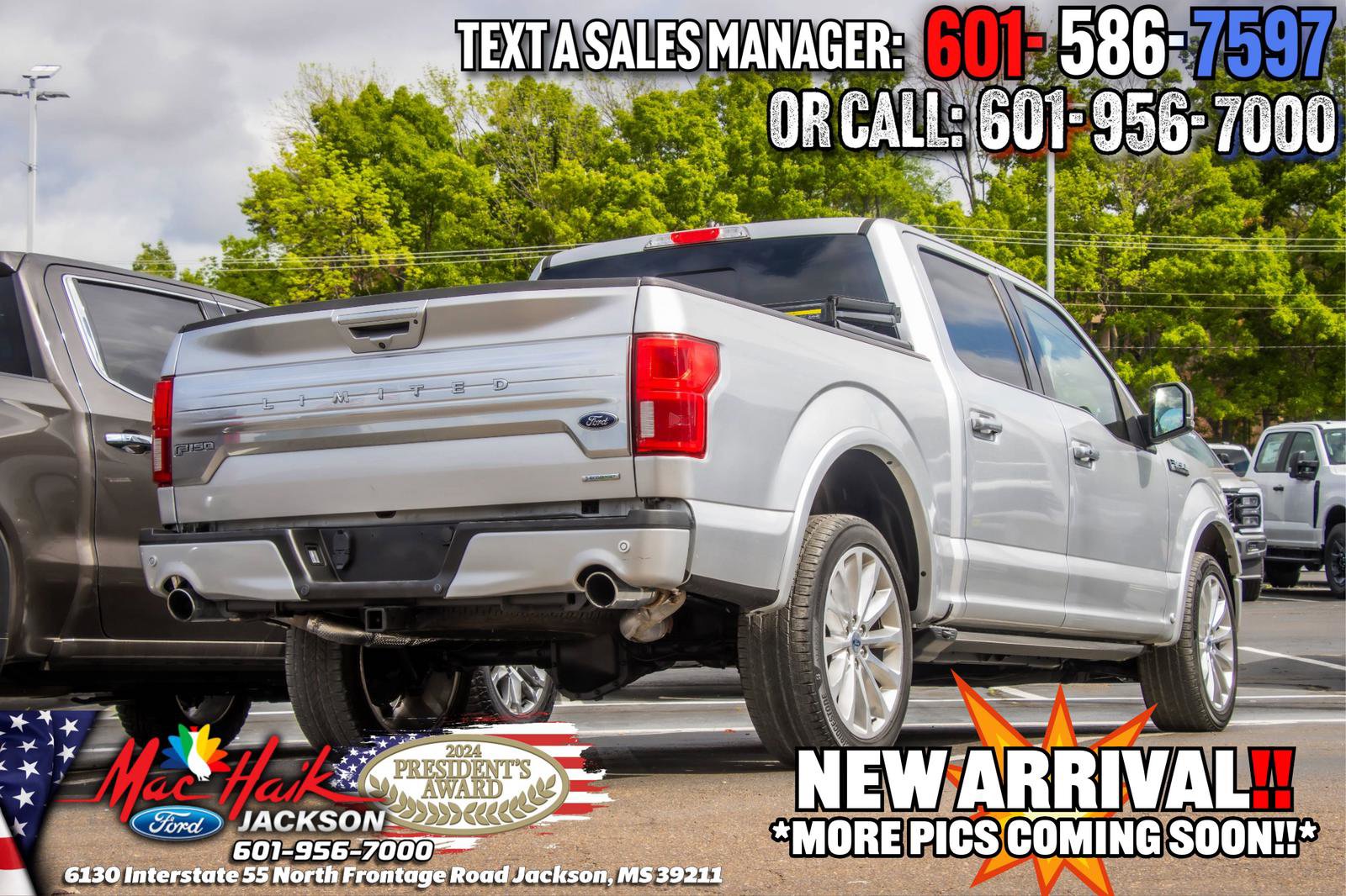 Certified 2019 Ford F150 Limited image 1