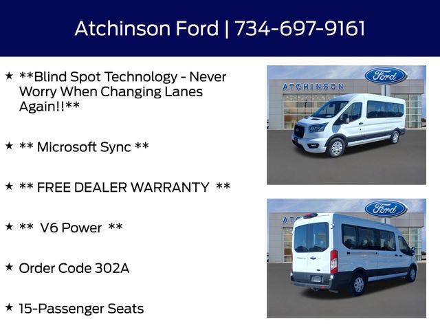 Certified 2023 Ford Transit 350 XLT RWD image 9