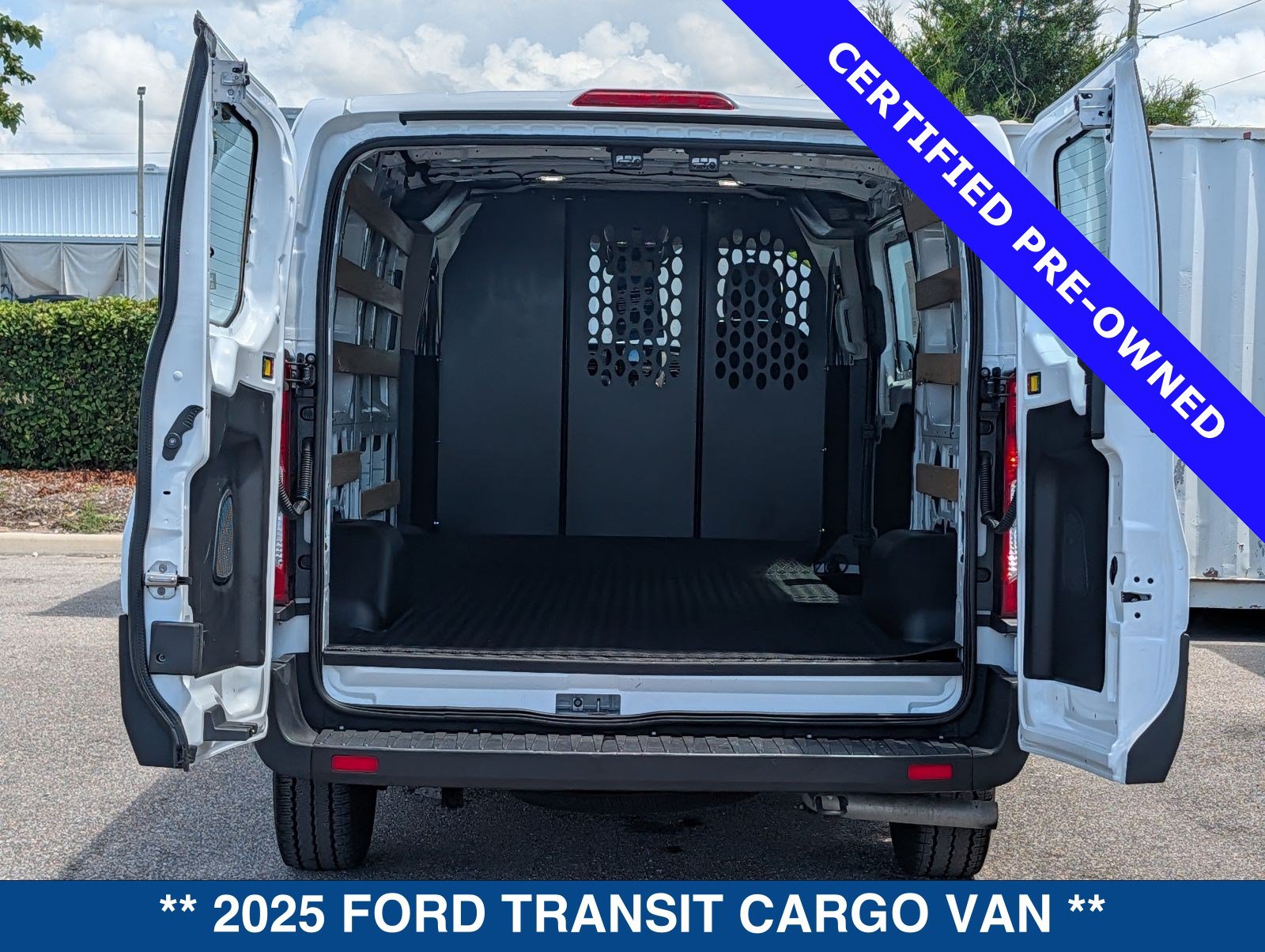 Certified 2025 Ford Transit 250 Low Roof w/ Exterior Upgrade Package RWD image 14
