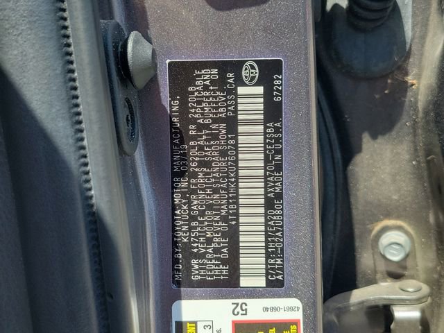 Used 2019 Toyota Camry SE FWD image 36
