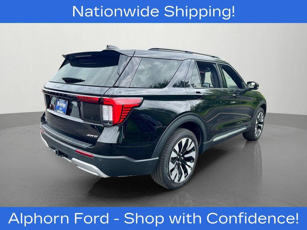 Certified 2025 Ford Explorer Platinum w/ LUX Leather Package AWD/4WD image 3