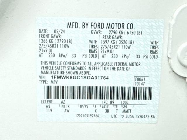 Certified 2025 Ford Explorer ST AWD/4WD image 15