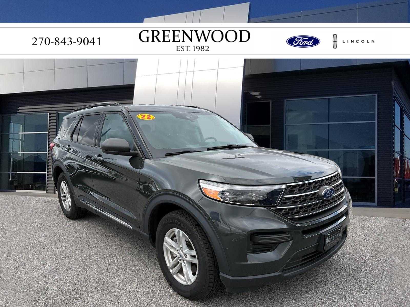 Certified 2022 Ford Explorer XLT w/ Class IV Trailer Tow Package