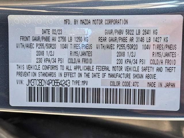 Used 2023 MAZDA CX-9 Carbon Edition image 36