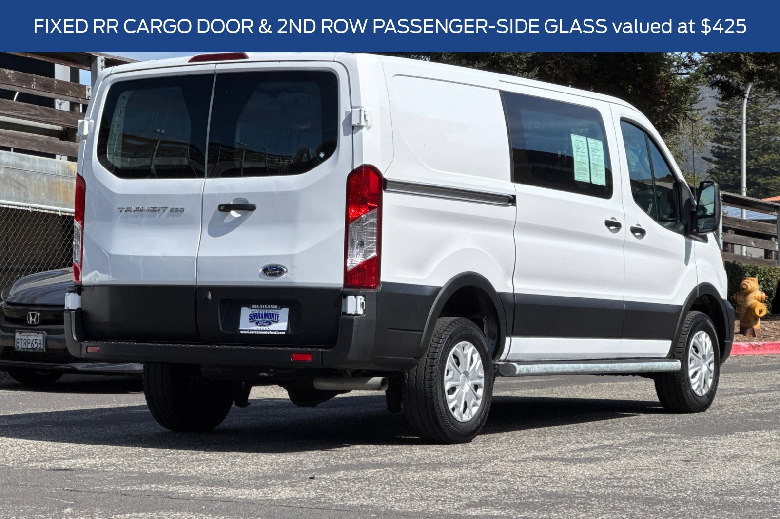 Certified 2025 Ford Transit 250 Low Roof w/ Exterior Upgrade Package RWD image 6