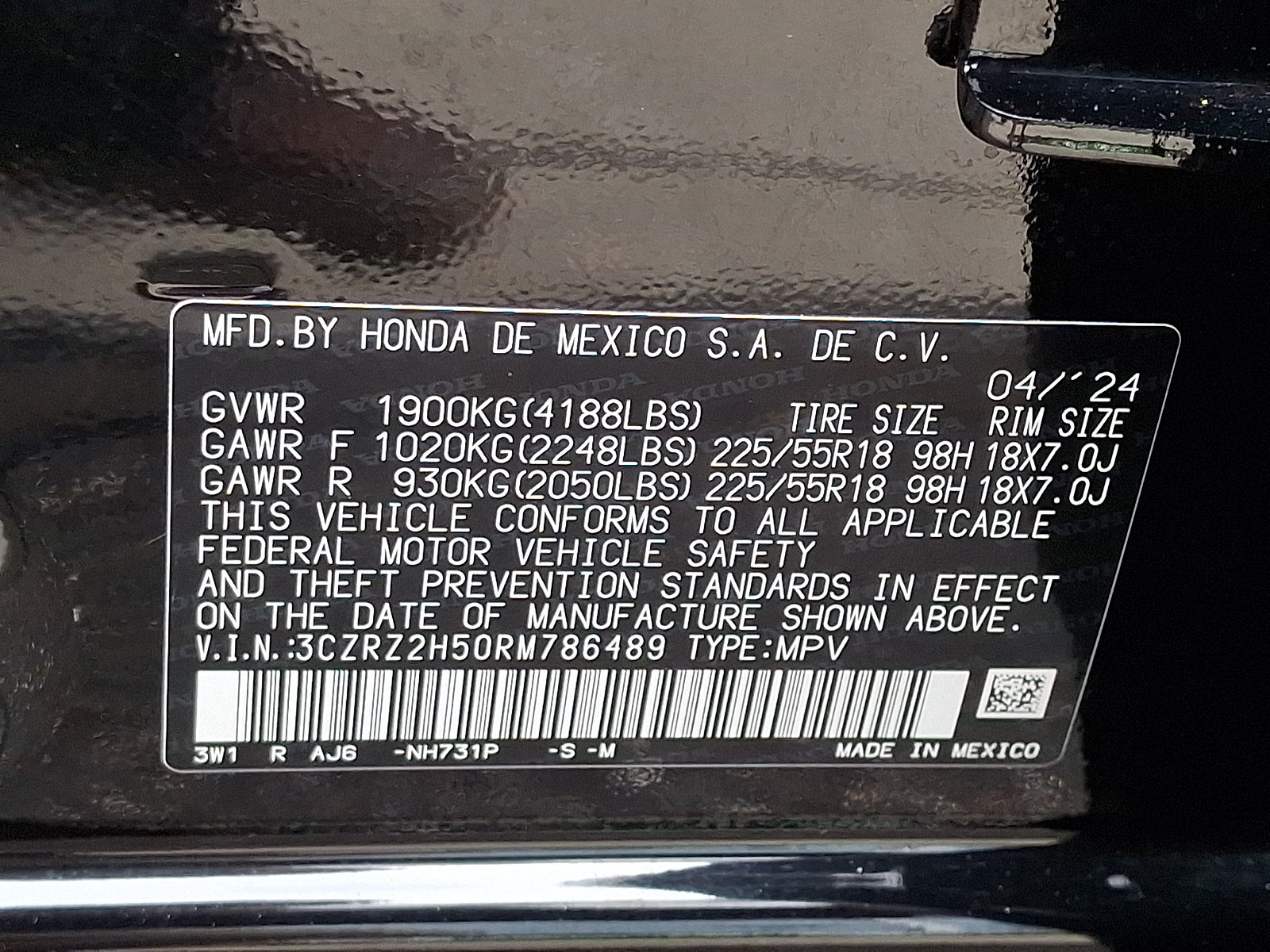Used 2024 Honda HR-V Sport image 27