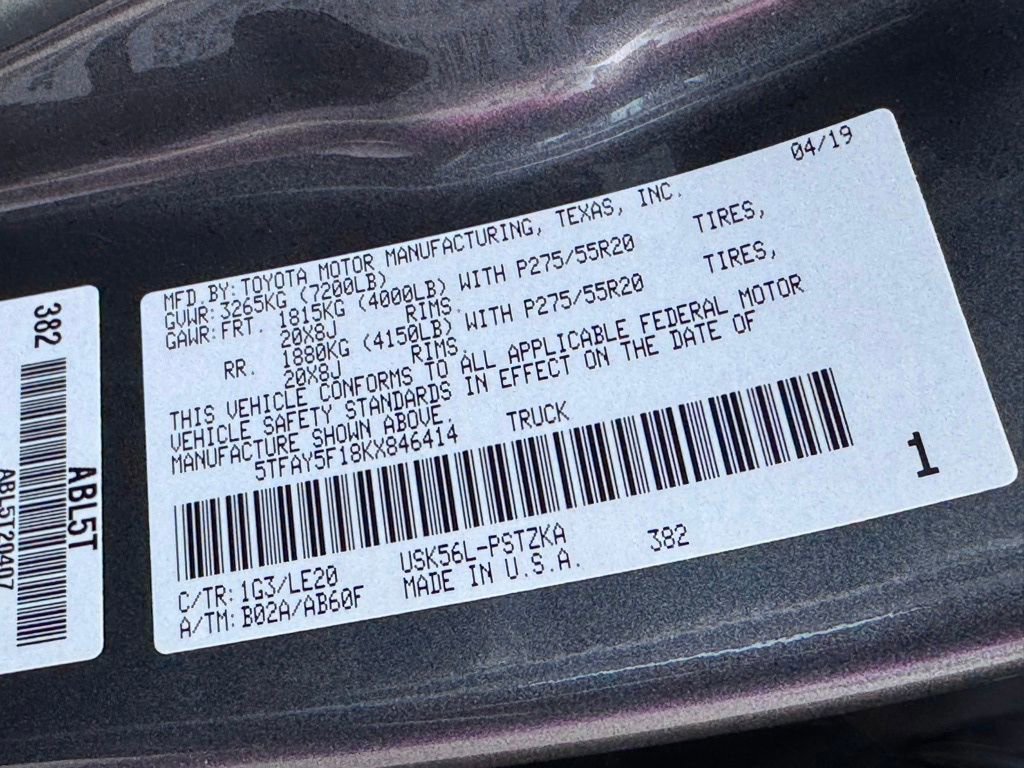 Used 2019 Toyota Tundra Platinum AWD/4WD image 47