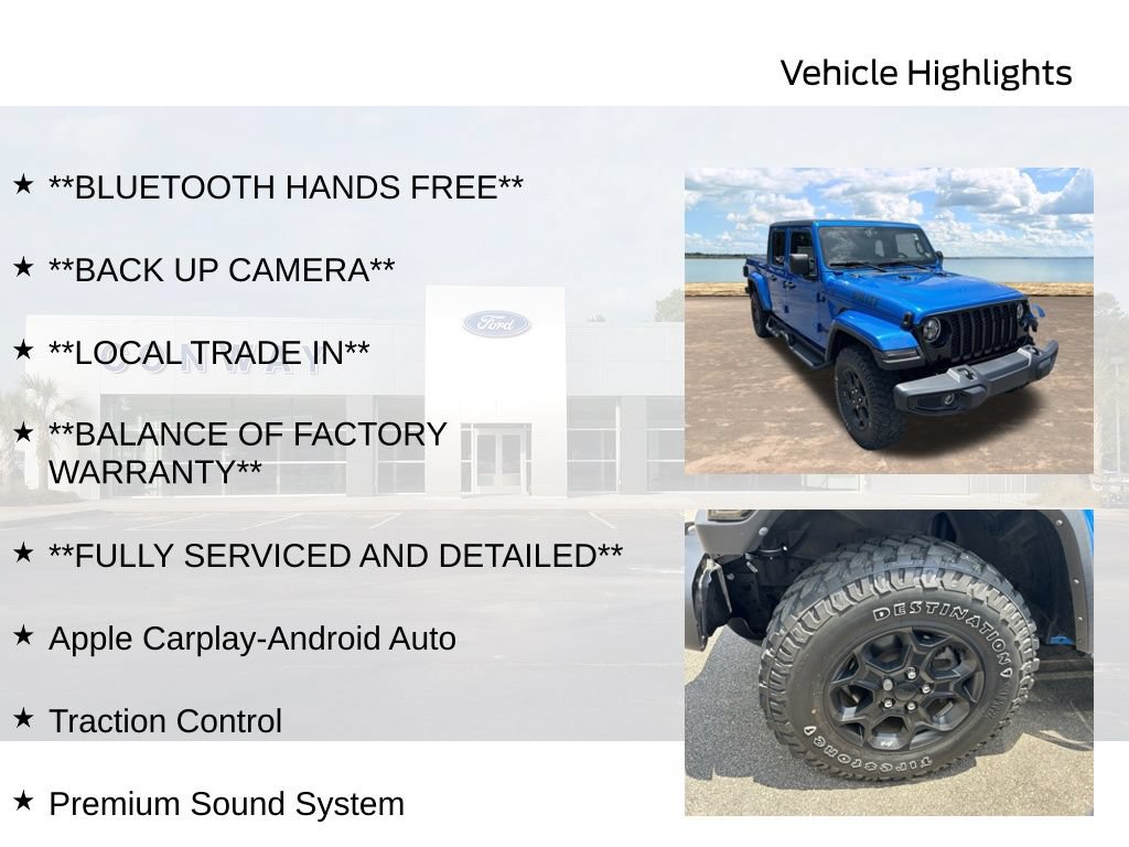 Used 2023 Jeep Gladiator Sport AWD/4WD image 6