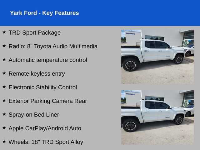 Used 2026 Toyota Tacoma TRD Sport AWD/4WD image 2