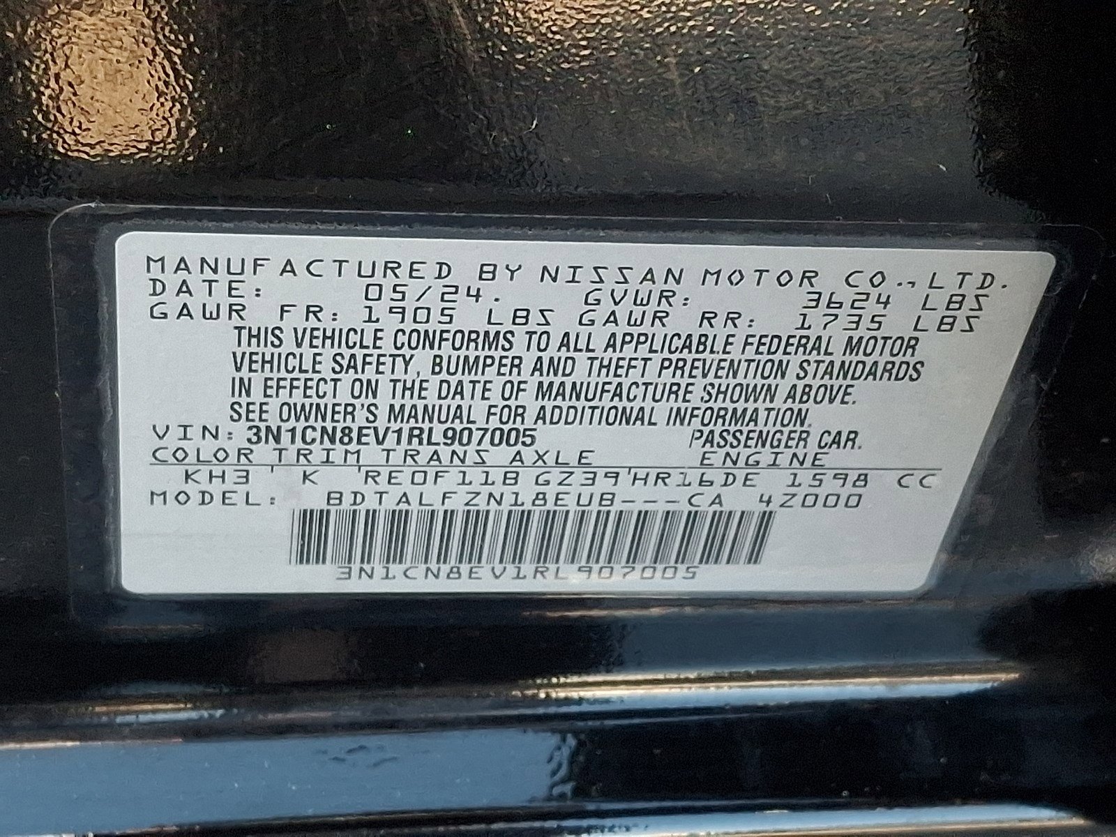 Used 2024 Nissan Versa SV image 26