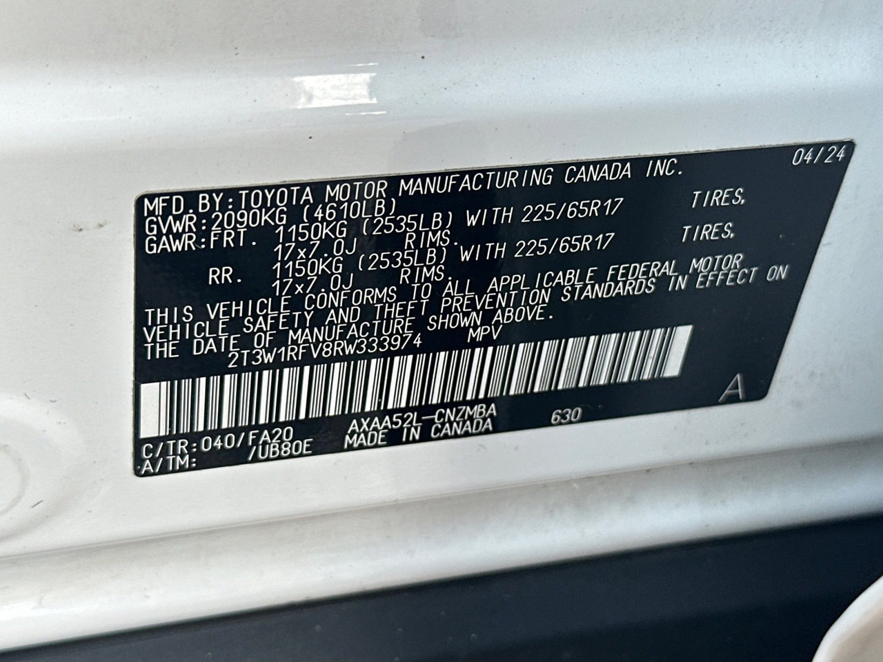 Used 2024 Toyota RAV4 XLE FWD image 34