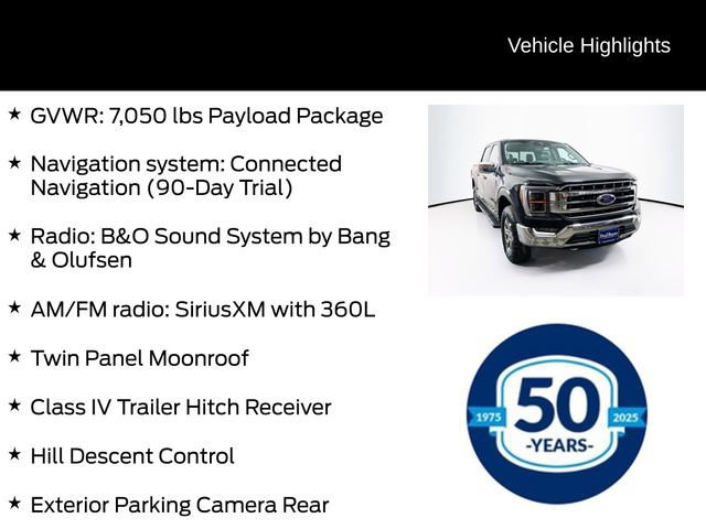 Certified 2021 Ford F150 Lariat w/ Equipment Group 502A High image 11