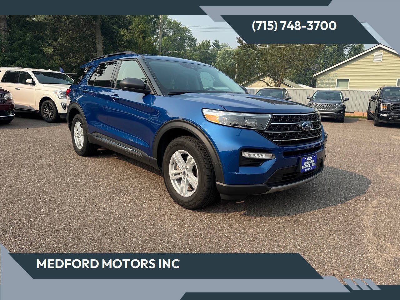 Certified 2021 Ford Explorer XLT w/ Equipment Group 202A AWD/4WD image 1