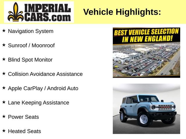 Certified 2025 Ford Bronco Heritage Edition AWD/4WD image 5