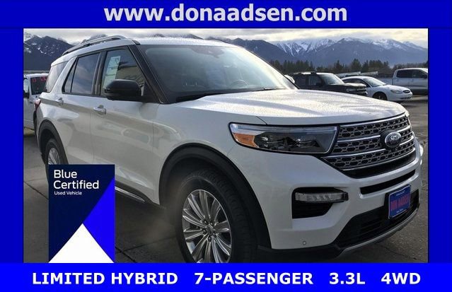 Certified 2021 Ford Explorer Limited w/ Hybrid Equipment Group 310A