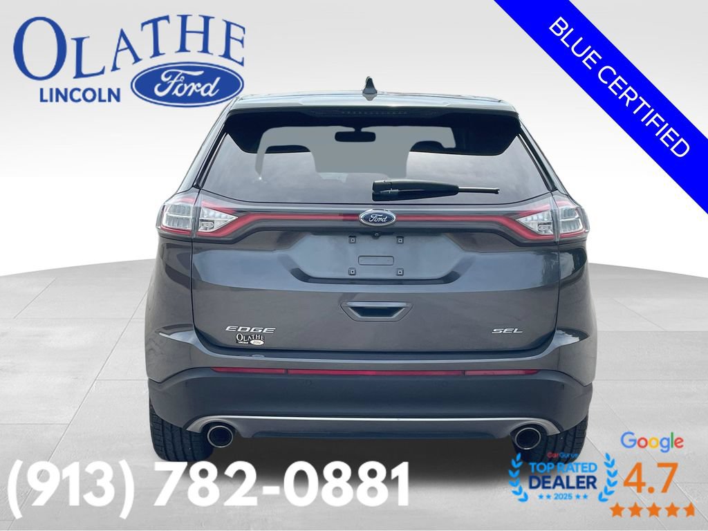 Certified 2017 Ford Edge SEL w/ Equipment Group 201A FWD image 5