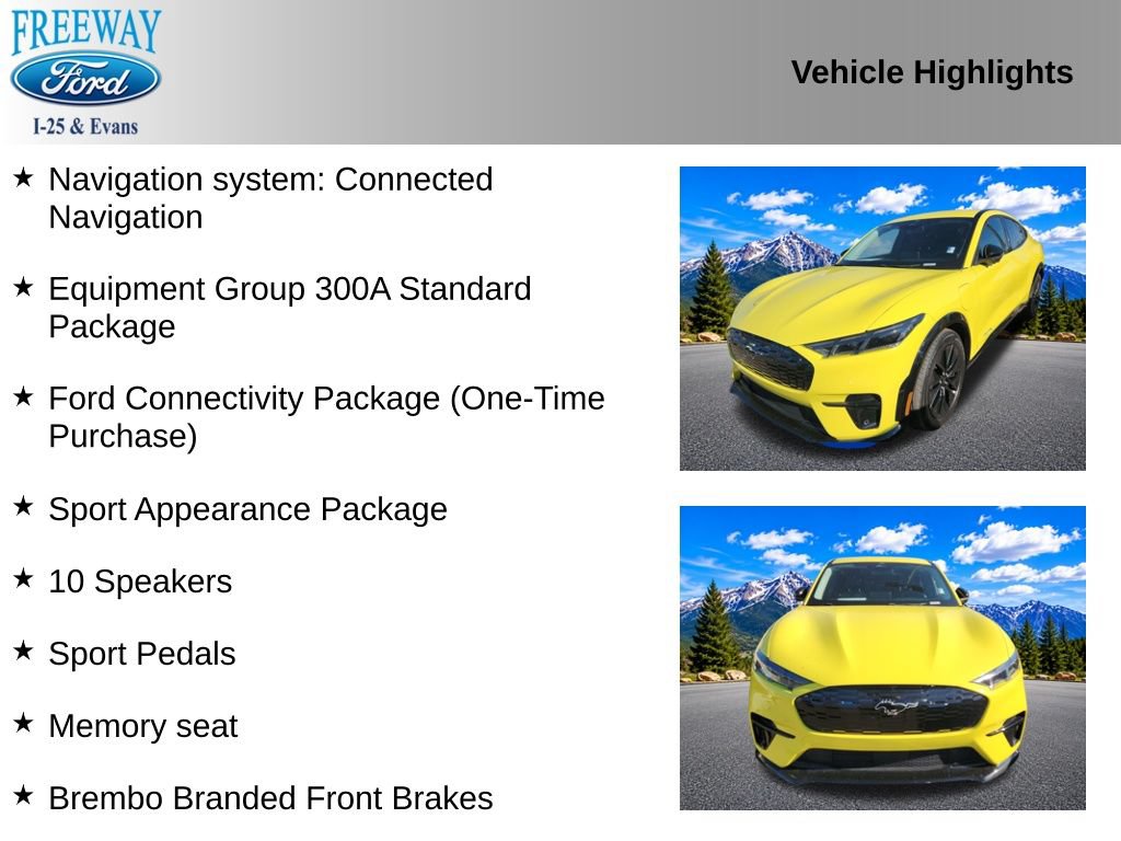 Certified 2025 Ford Mustang Mach-E Premium w/ Sport Appearance Package AWD/4WD image 4