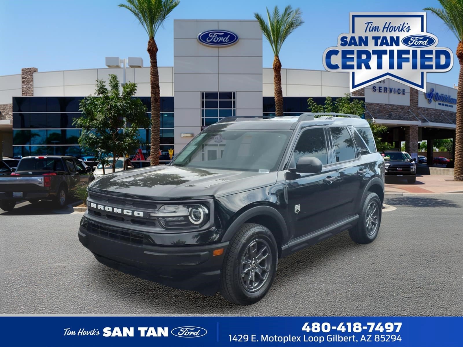 Certified 2023 Ford Bronco Sport Big Bend
