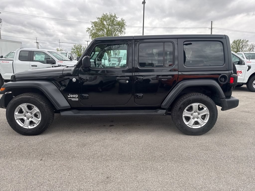 Used 2019 Jeep Wrangler Unlimited Sport S AWD/4WD video 3