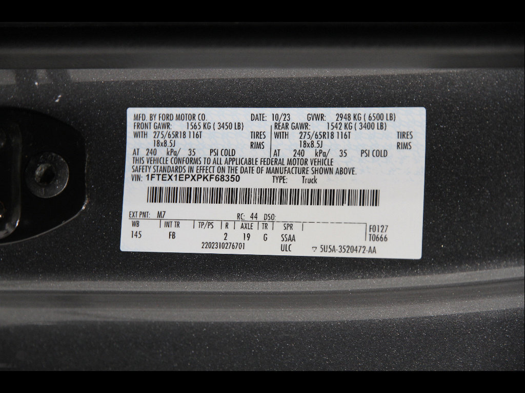 Certified 2023 Ford F150 XLT w/ Equipment Group 302A High AWD/4WD image 28