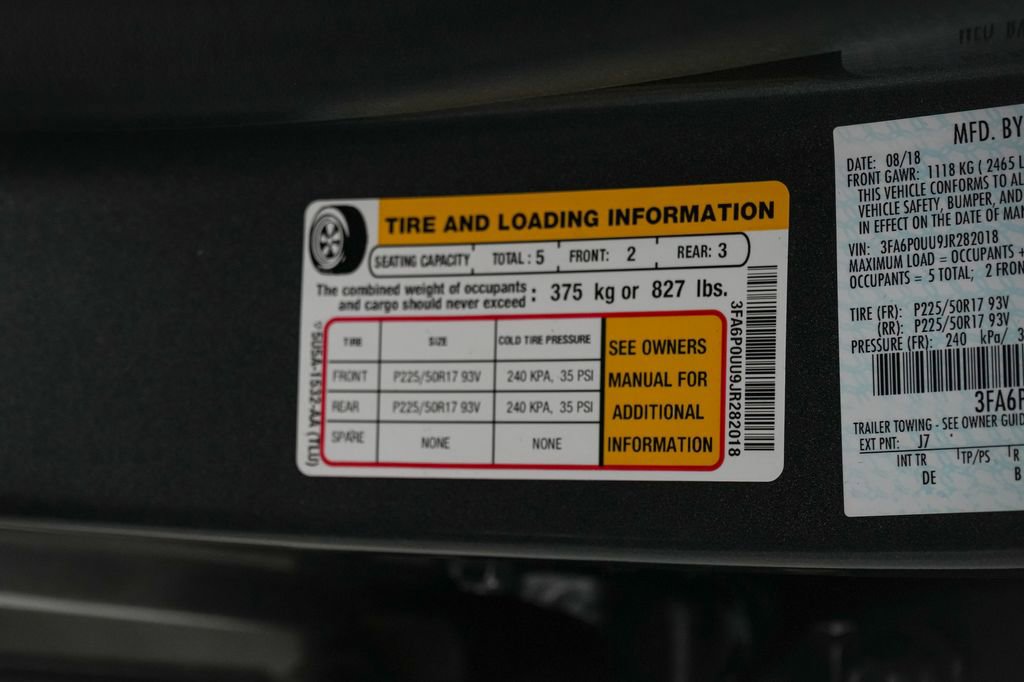 Certified 2018 Ford Fusion S FWD image 23